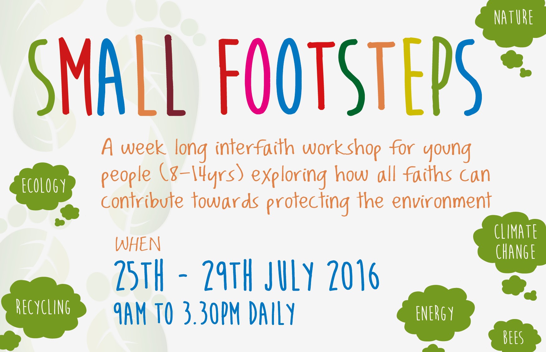Small Footsteps event for young people
